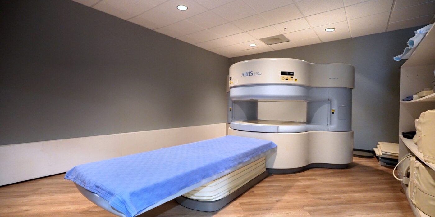 Open MRI scanner suite at Rancho Open MRI in Rancho Cucamonga, CA