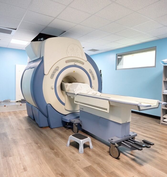 3T high-field MRI scanner suite at Riverside Elite Imaging in Riverside, CA